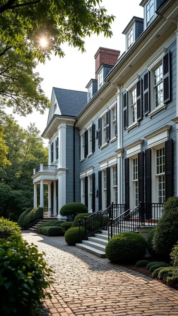 timeless colonial architectural elegance