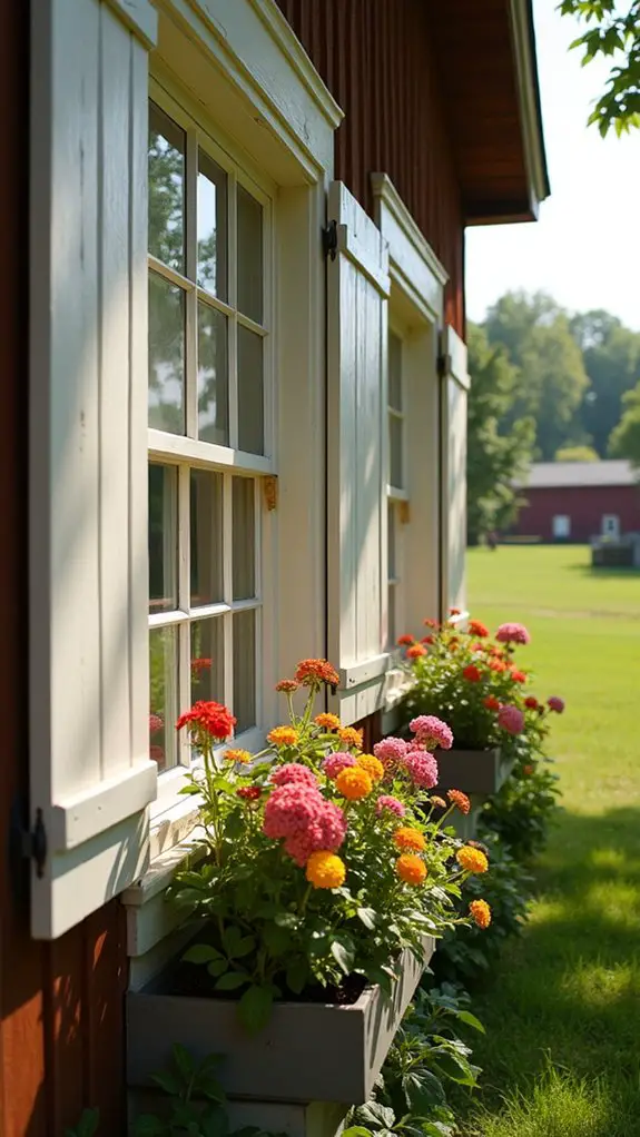 timeless rustic charm windows