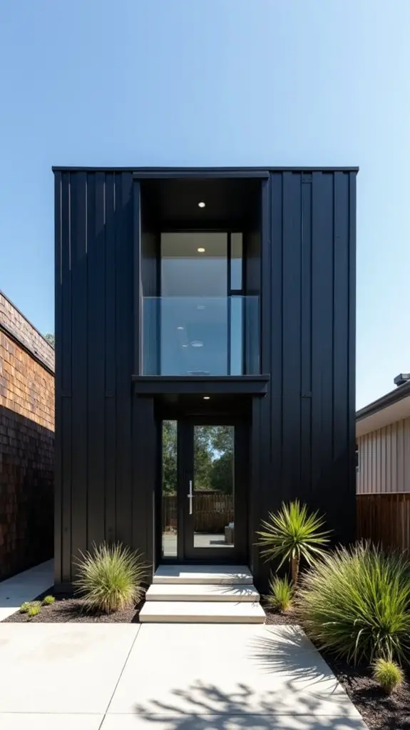 transformative front entrance design