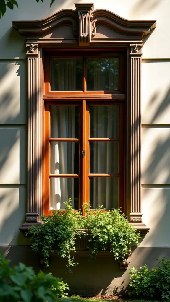 transformative paneled window surrounds