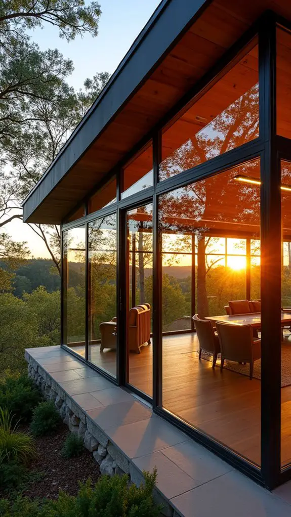 transformative panoramic corner windows