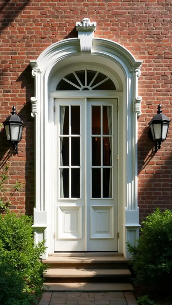 transom windows enhance elegance