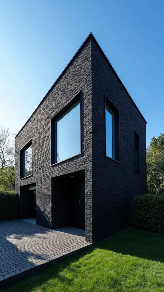 unique black brick patterns
