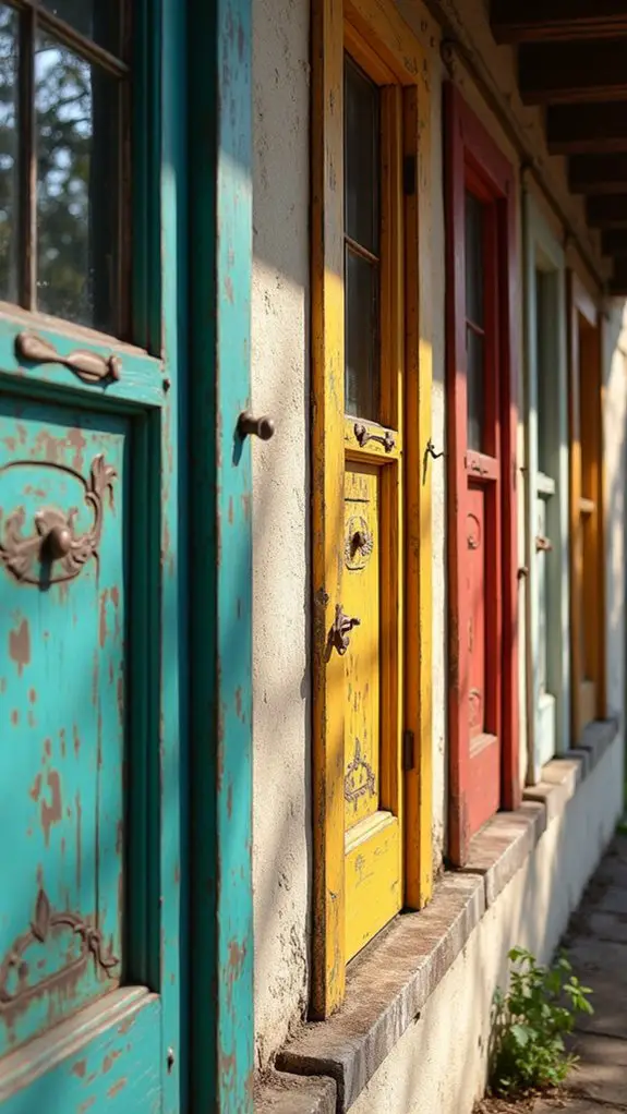 unique repurposed window shutters