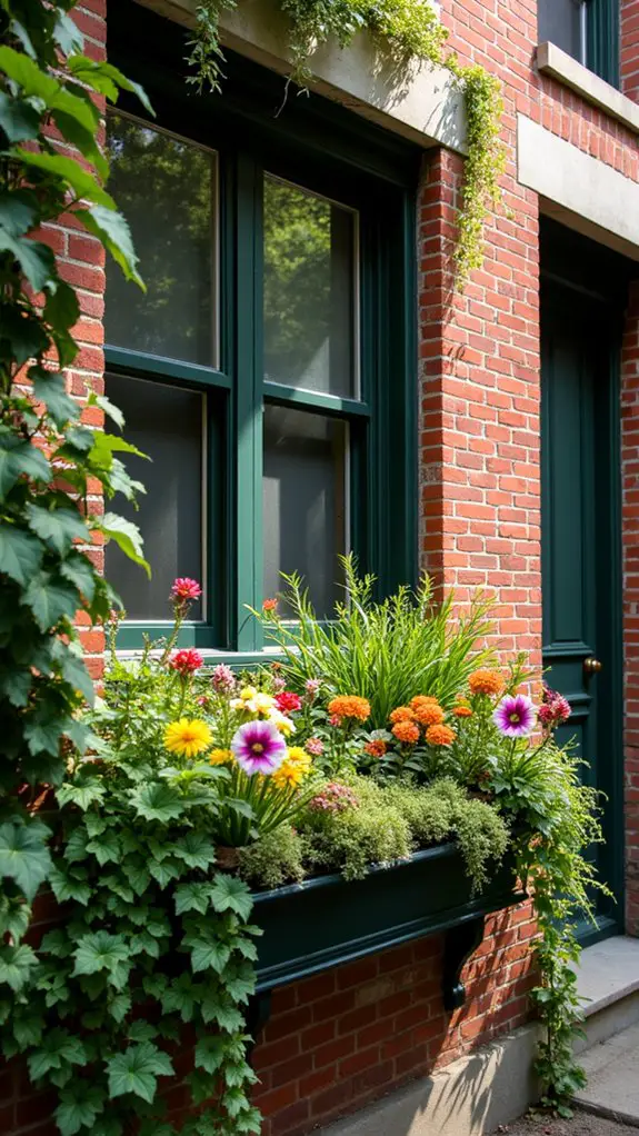 urban oasis in concrete