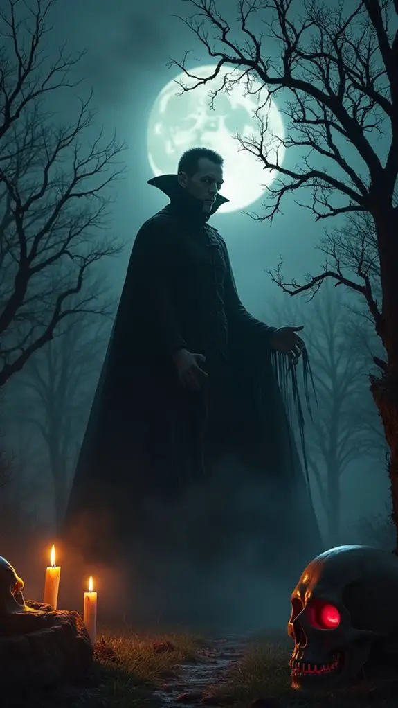 vampires lurking in shadows