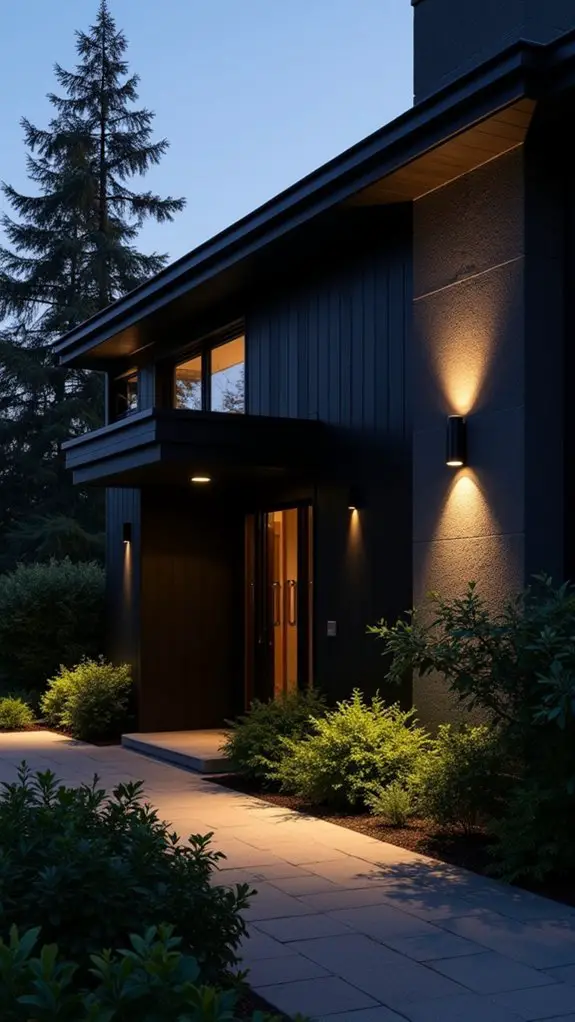 versatile adjustable black floodlights