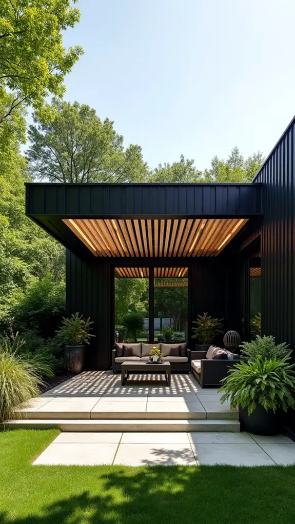 versatile outdoor living space