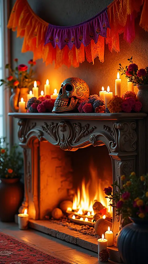 vibrant day of the dead