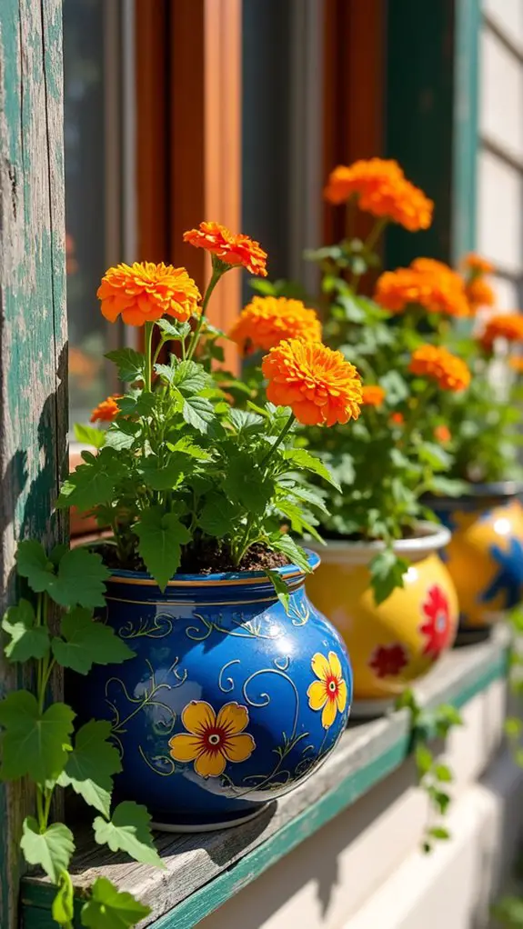 vibrant durable flower boxes