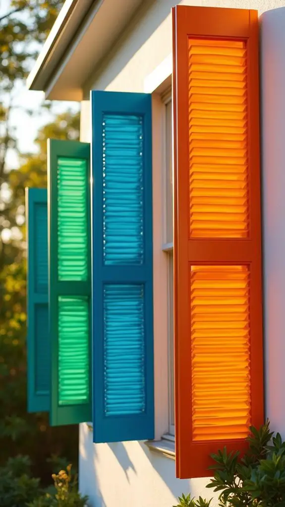 vibrant modern exterior statement