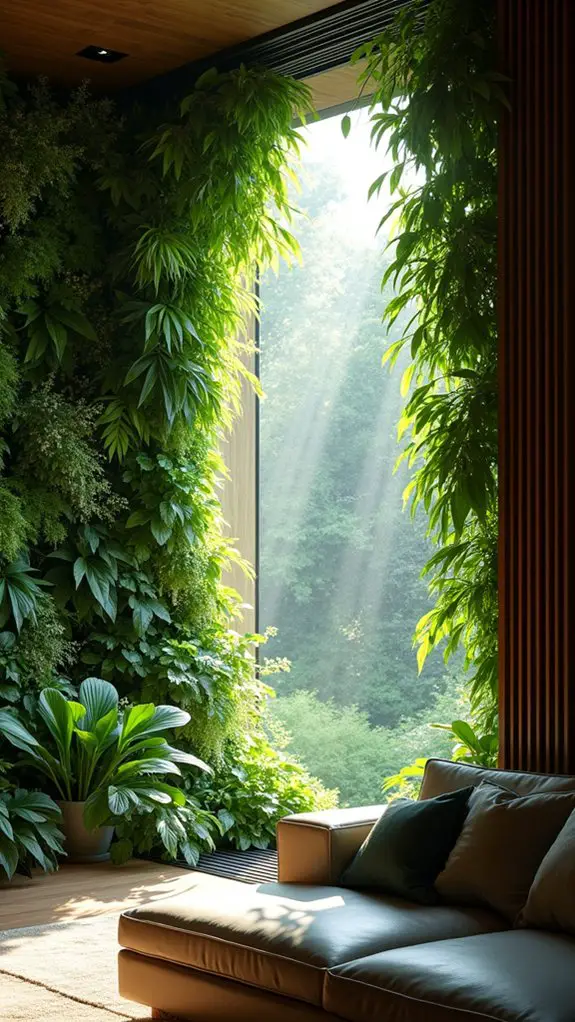 vibrant private garden walls