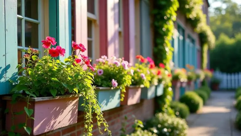 vibrant window box designs