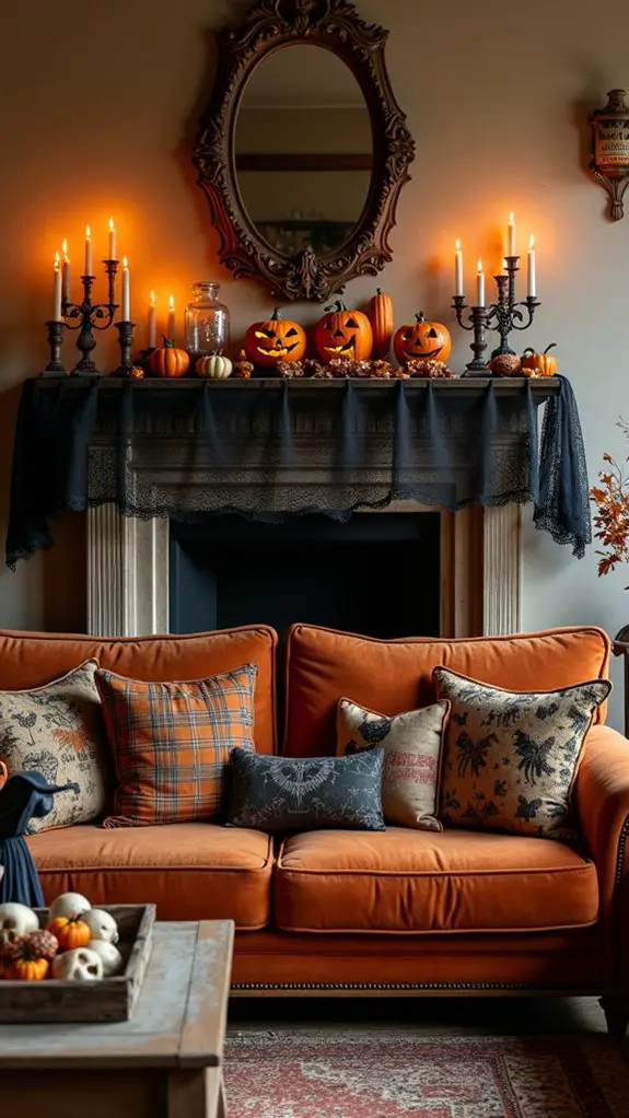 vintage halloween decor collection