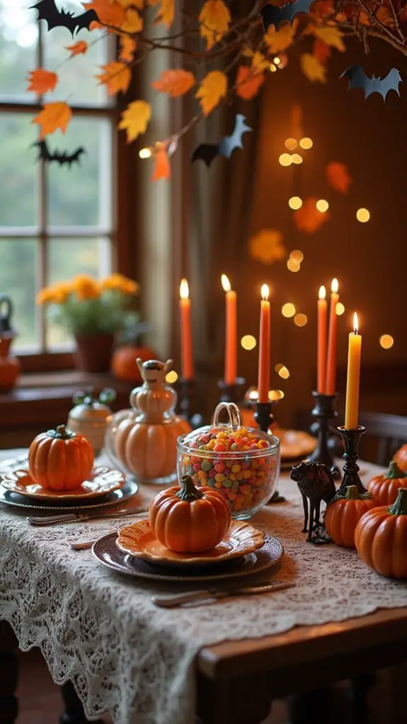 vintage halloween dining experience
