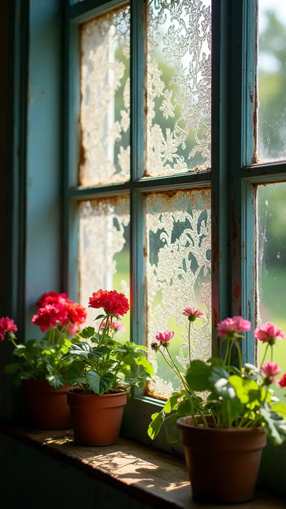 vintage screens add charm