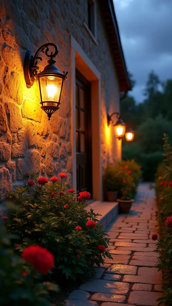 warm inviting atmosphere created