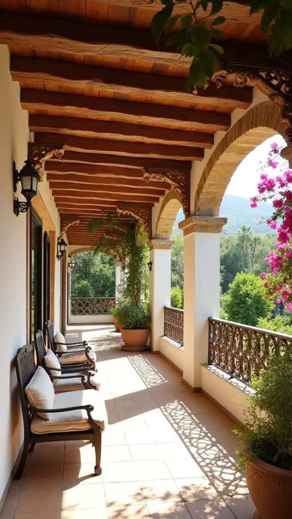 warm inviting outdoor architecture