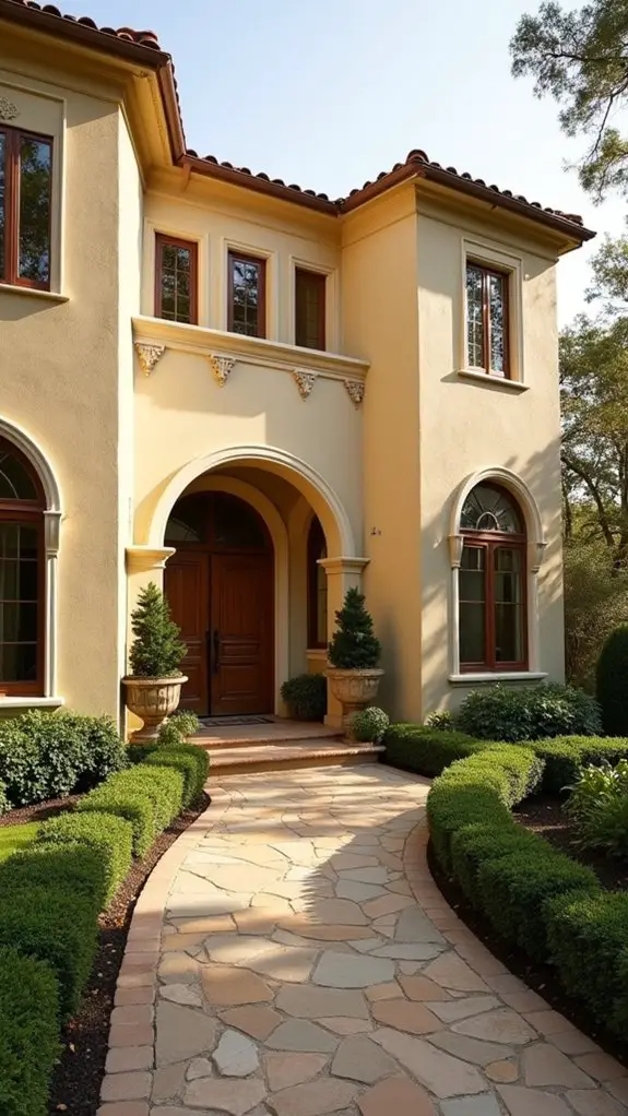 warm inviting timeless exterior