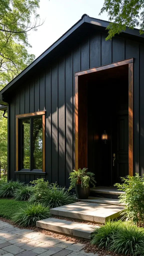 weathered copper adds warmth