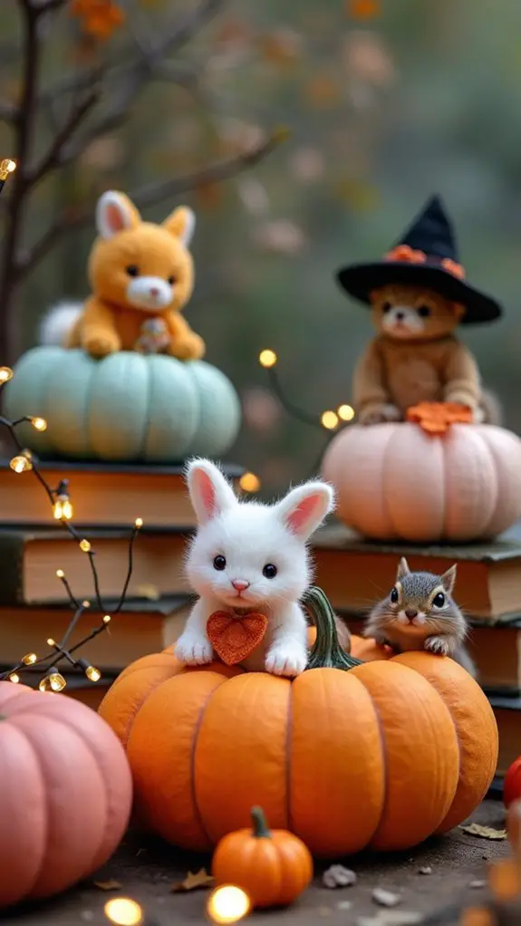 whimsical animal costume decor