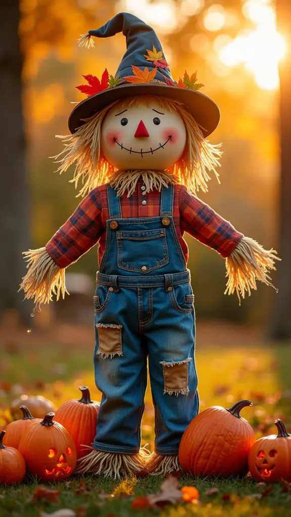 whimsical autumn lawn decorations