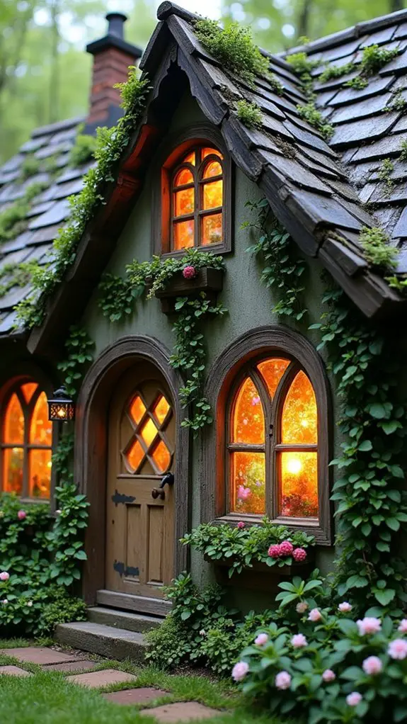 whimsical cottage window designs