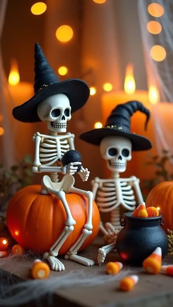 whimsical halloween decor accents