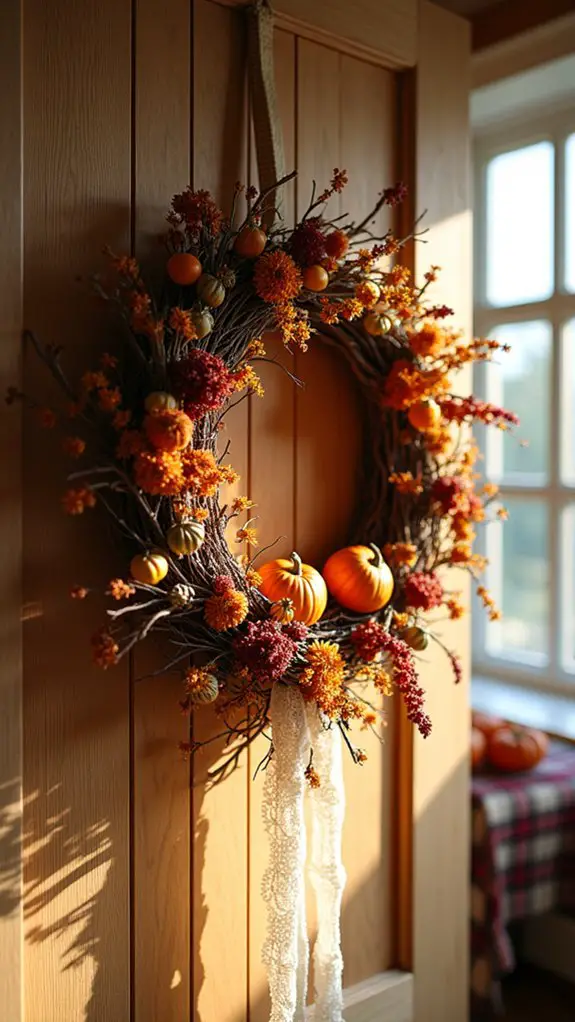 whimsical halloween wreath crafting