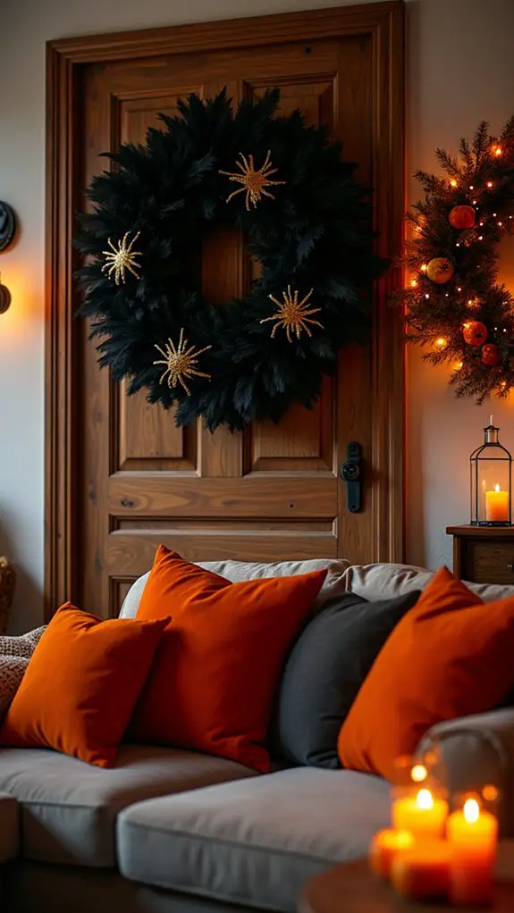whimsical halloween wreath decorations