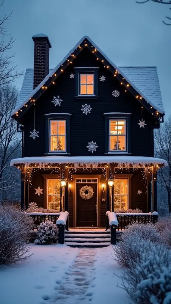 whimsical holiday paper decorations