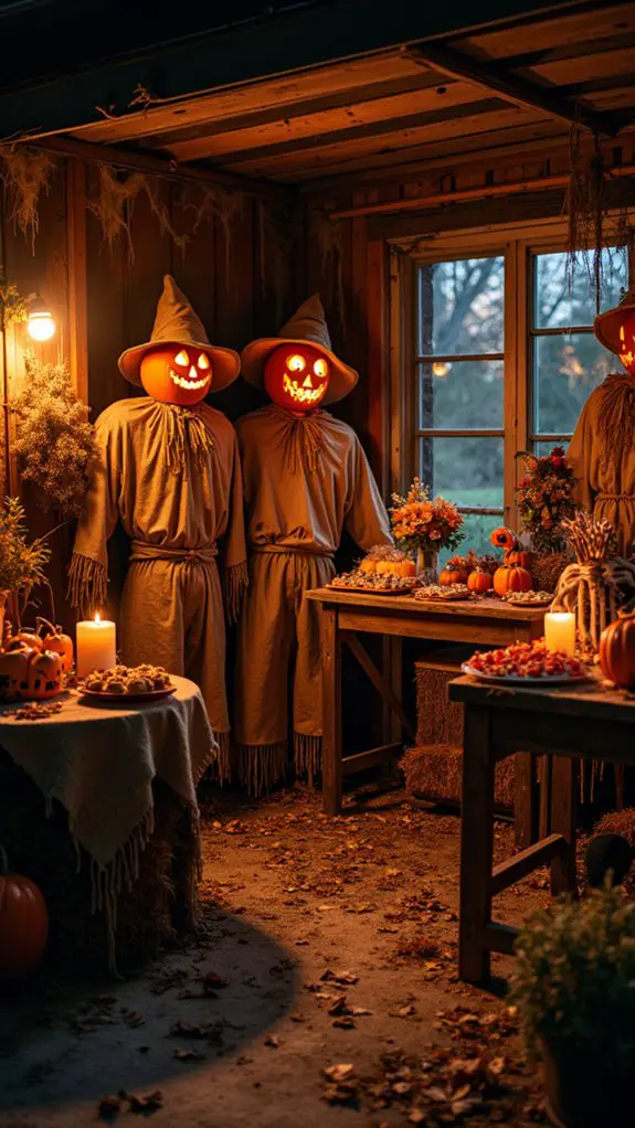 whimsical scarecrow party decorations