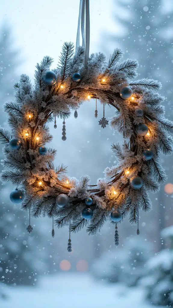 winter wreaths for coziness