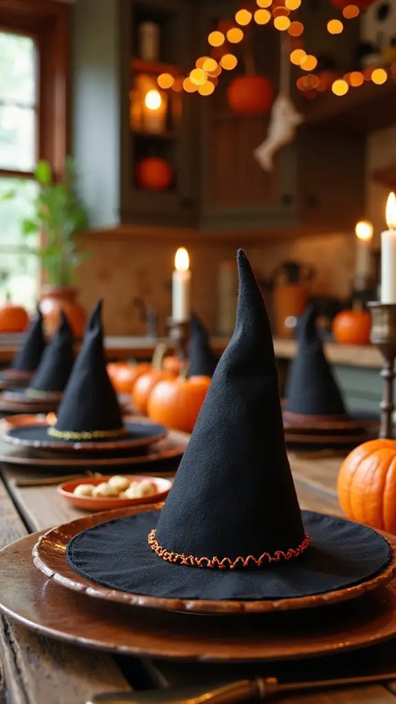 witch hat napkin holders