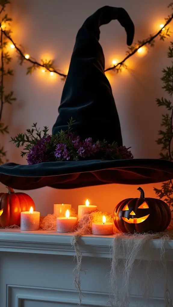 witch s hat halloween centerpiece