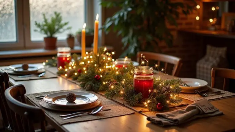 21 Budget Christmas Table Decor Ideas That Save Money in Style affordable festive table decor