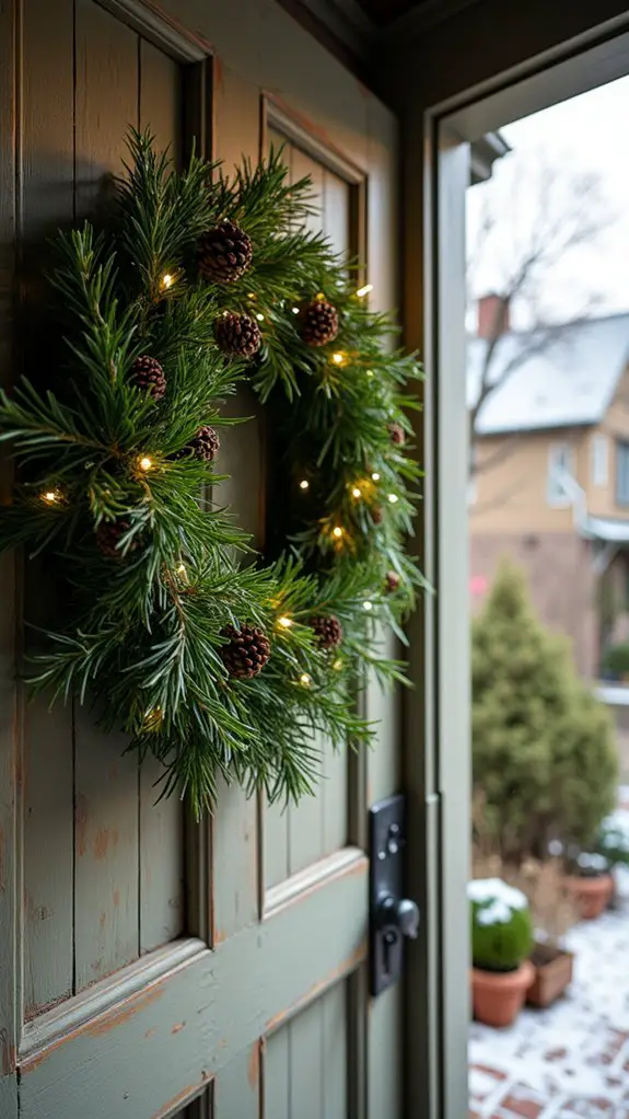 aromatic holiday wreath crafting
