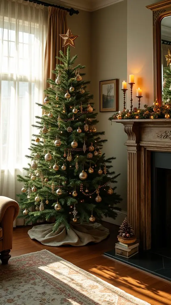 art deco christmas elegance