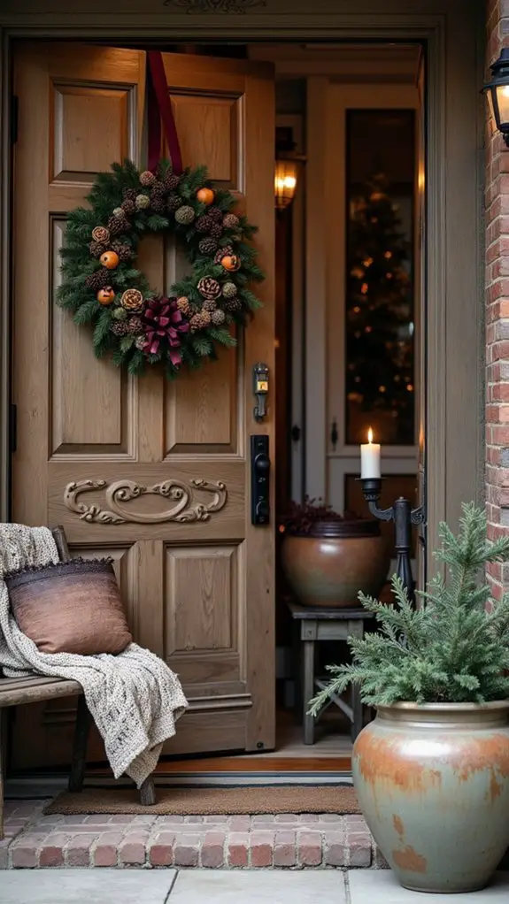 artisanal holiday decor details