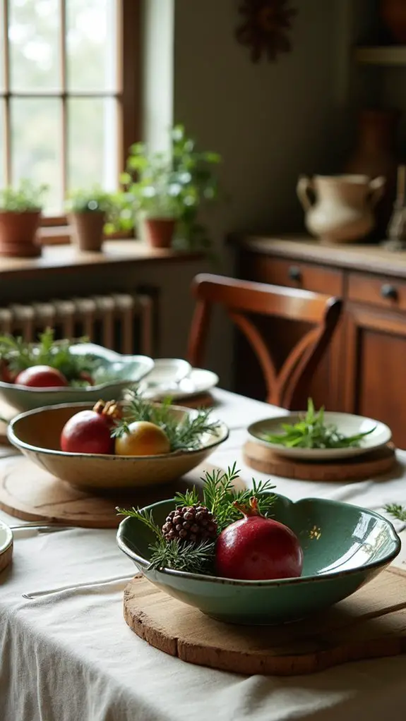 artistic centerpiece bowl decor
