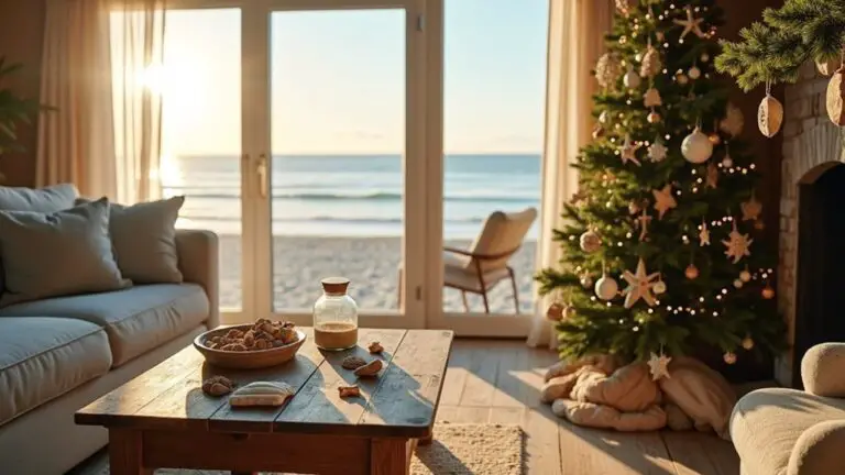 19 Coastal Christmas Ornament Ideas That Bring Beachy Holiday Vibes beach themed holiday decorations ideas