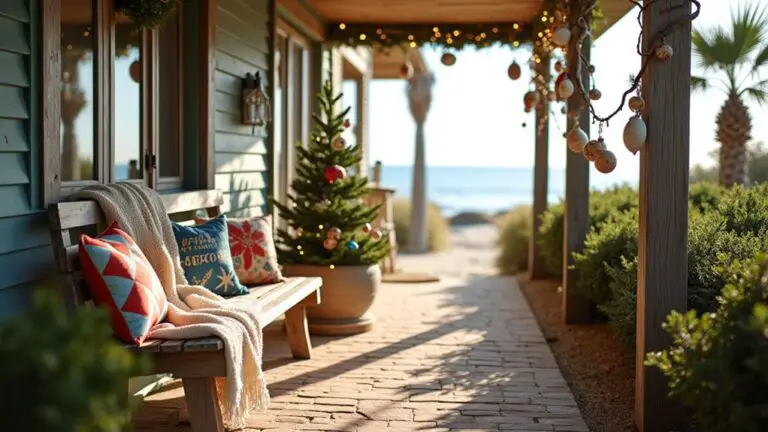 23 Coastal Christmas Decor Ideas That Bring Beachy Cheer to Winter beach themed holiday decorations ideas