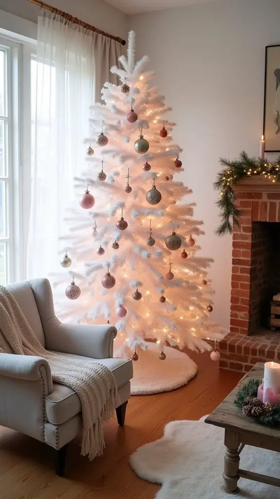 blush pink holiday elegance