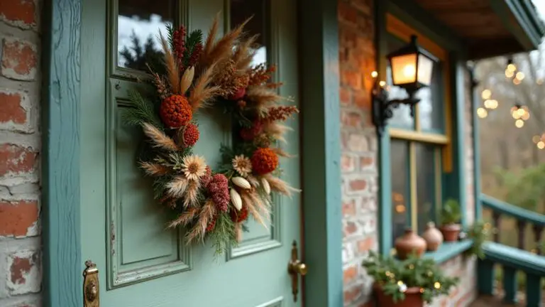 18 Boho Christmas Wreath Ideas for Free-Spirited Holiday Decor bohemian holiday wreath designs