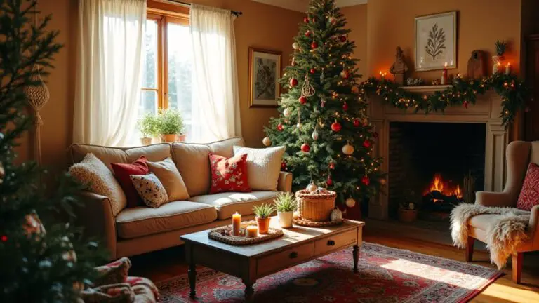 19 Boho Christmas Decor Ideas That Feel Free-Spirited and Artistic bohemian inspired festive decorations