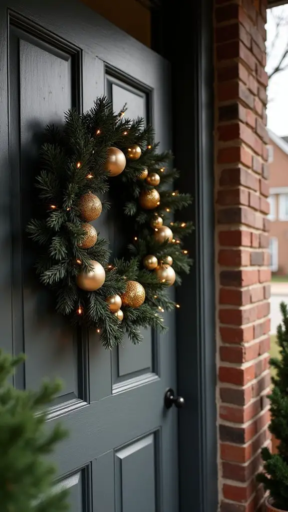 bold black and gold decor