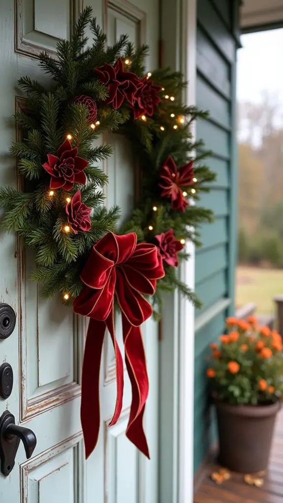 bold bows elevate wreaths