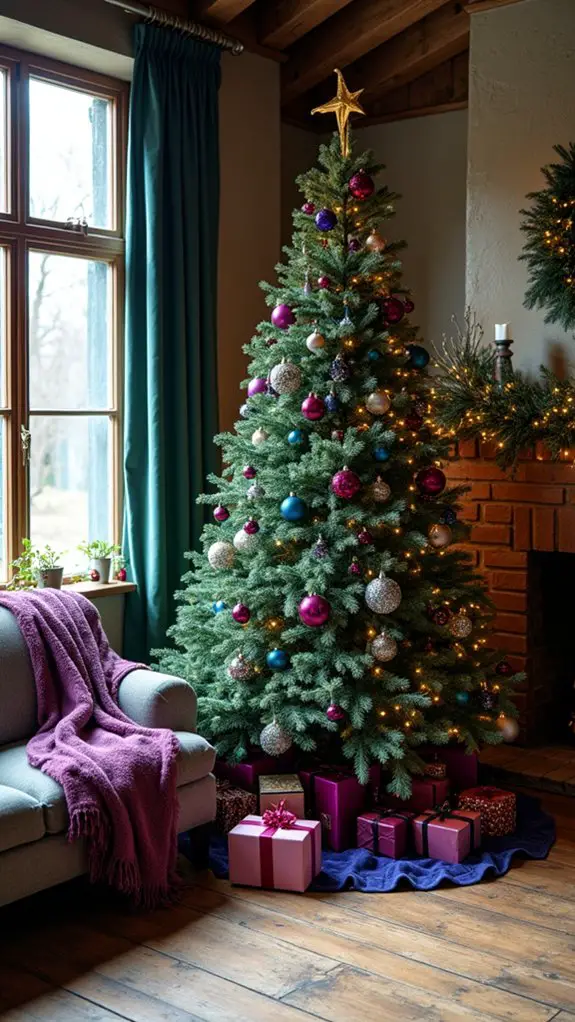 bold jewel tones sparkle