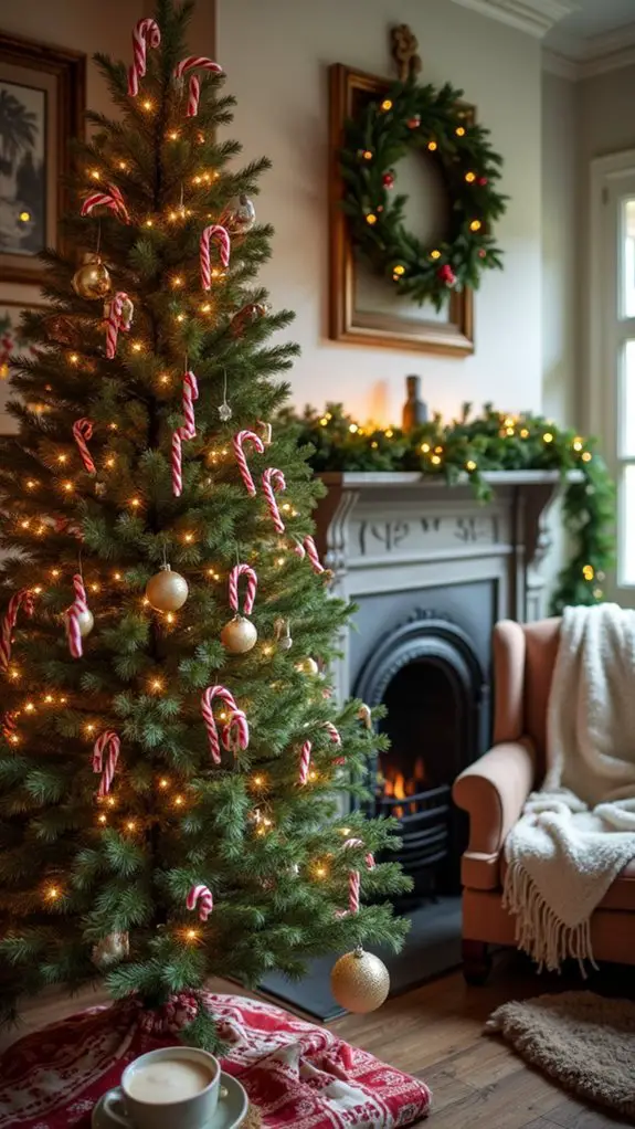 candy canes add nostalgia