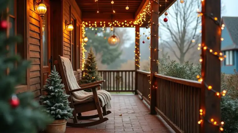 21 Charming Front Porch Christmas Light Ideas That Welcome Guests With Warmth charming christmas porch decorations